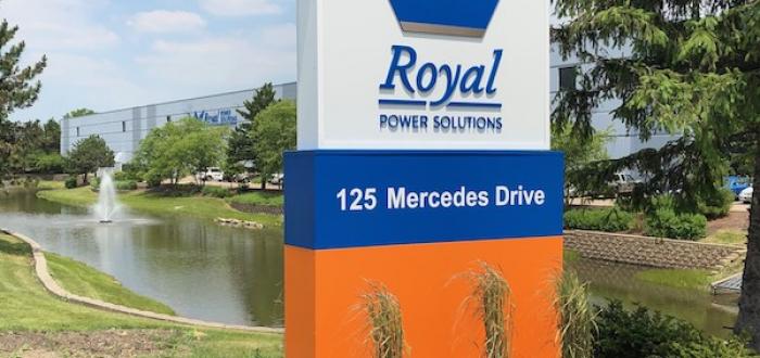 Royal Power Solutions Carol Stream Headquarters Exterior